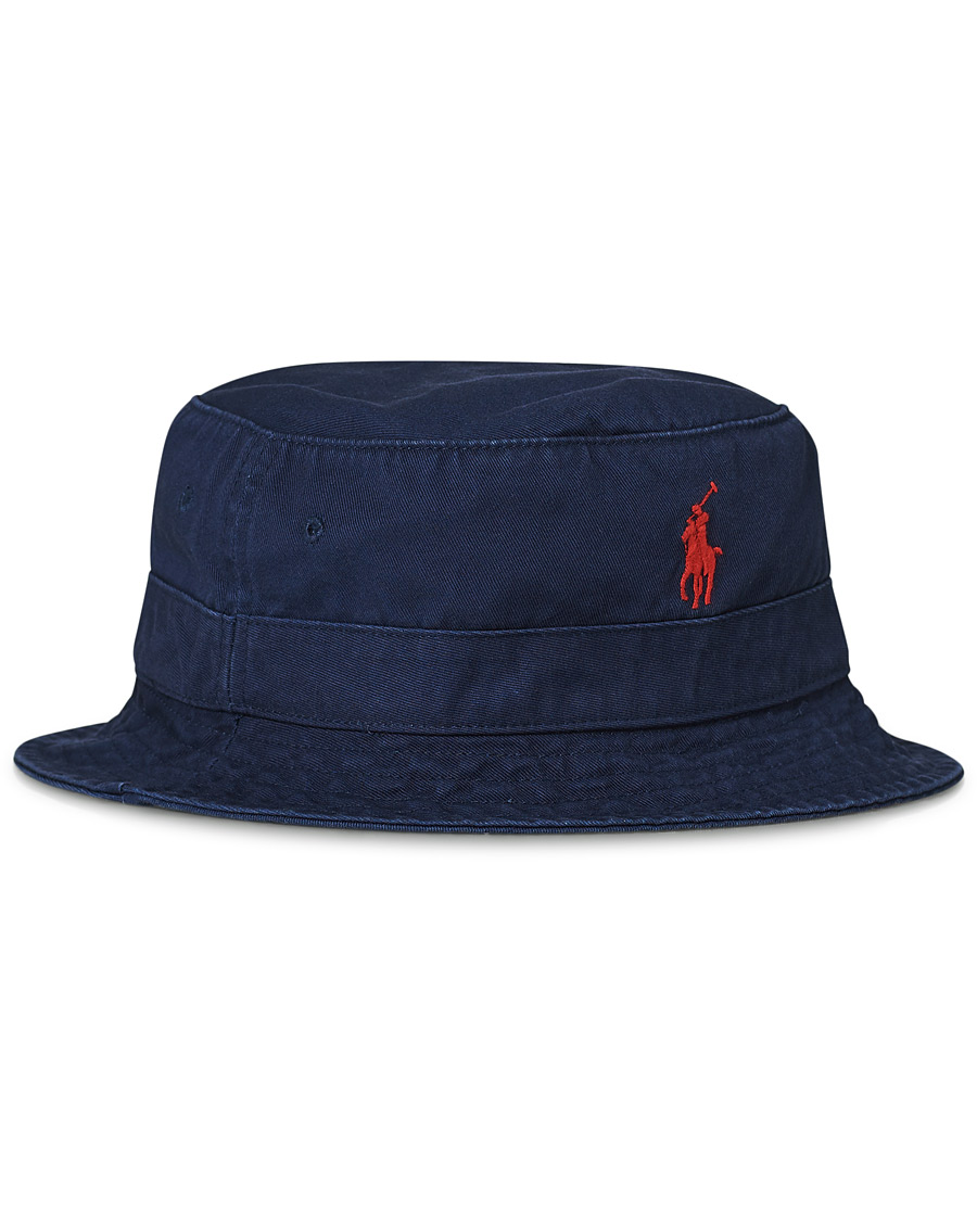 Herr | Polo Ralph Lauren Bucket Hat Navy | Polo Ralph Lauren | Bucket Hat Navy