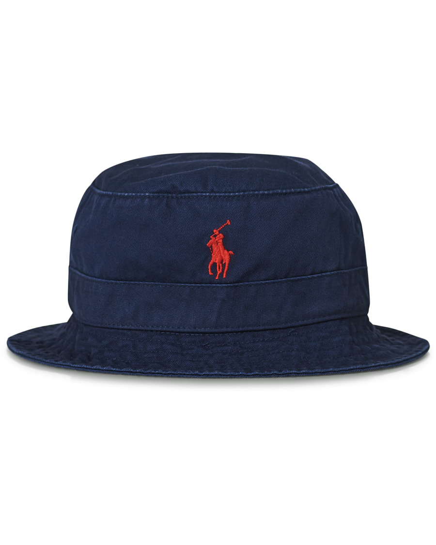 Herr | Polo Ralph Lauren Bucket Hat Navy | Polo Ralph Lauren | Bucket Hat Navy