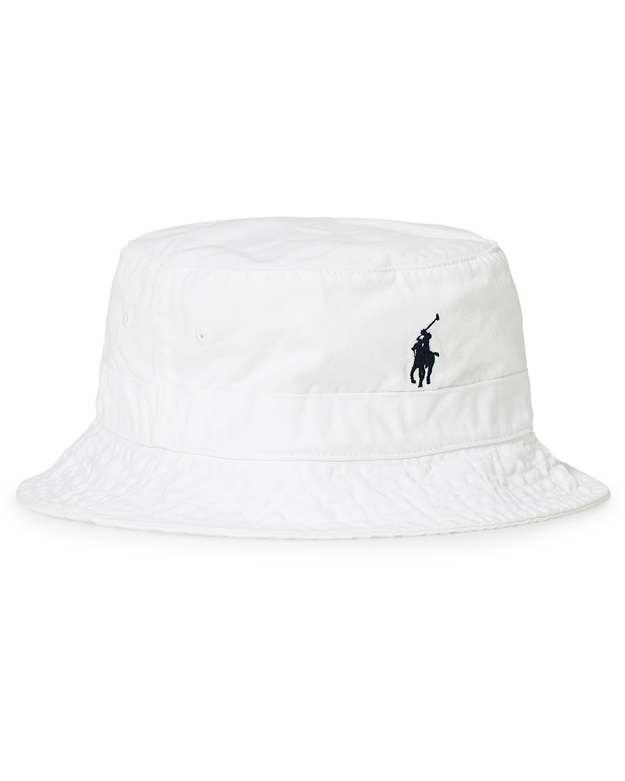 Herr | Polo Ralph Lauren Bucket Hat White | Polo Ralph Lauren | Bucket Hat White