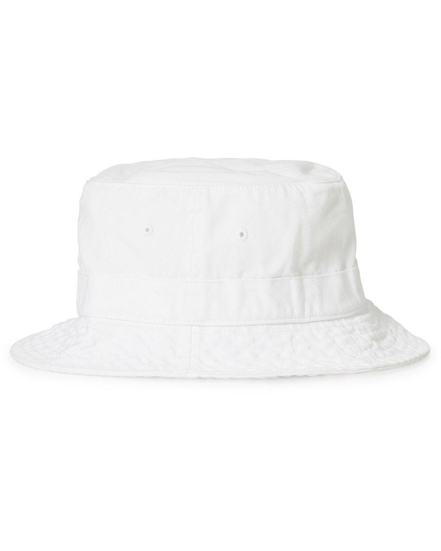 Herr | Polo Ralph Lauren Bucket Hat White | Polo Ralph Lauren | Bucket Hat White