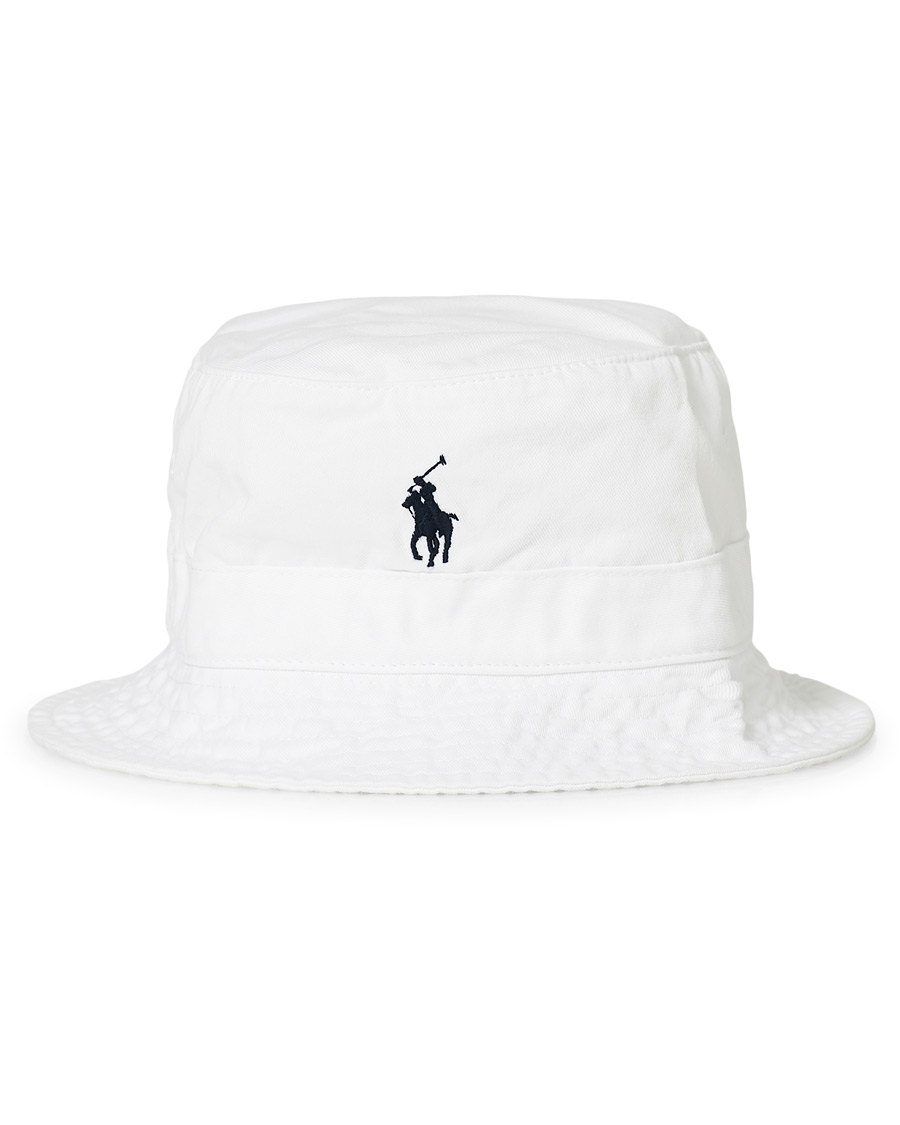 Herr | Polo Ralph Lauren Bucket Hat White | Polo Ralph Lauren | Bucket Hat White
