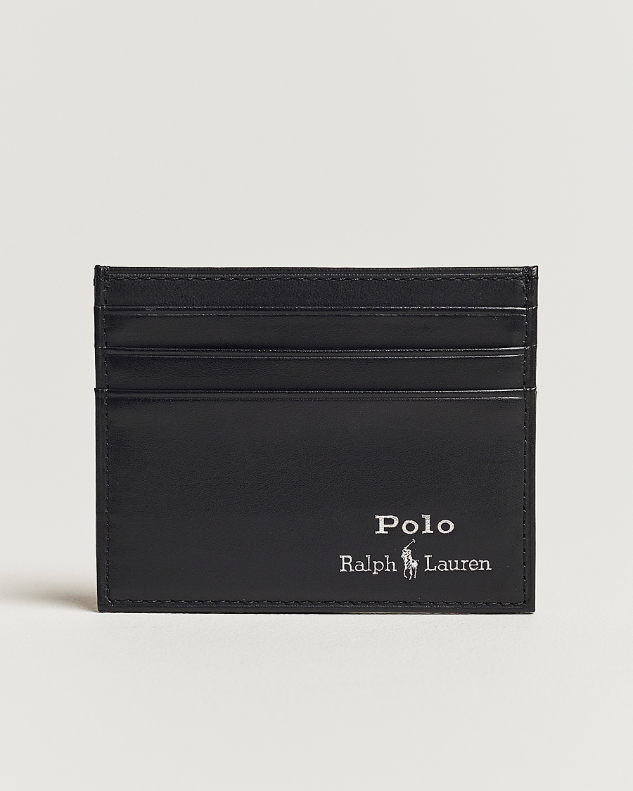 Herr | Plånböcker | Polo Ralph Lauren | Smooth Leather Credit Card Case Black
