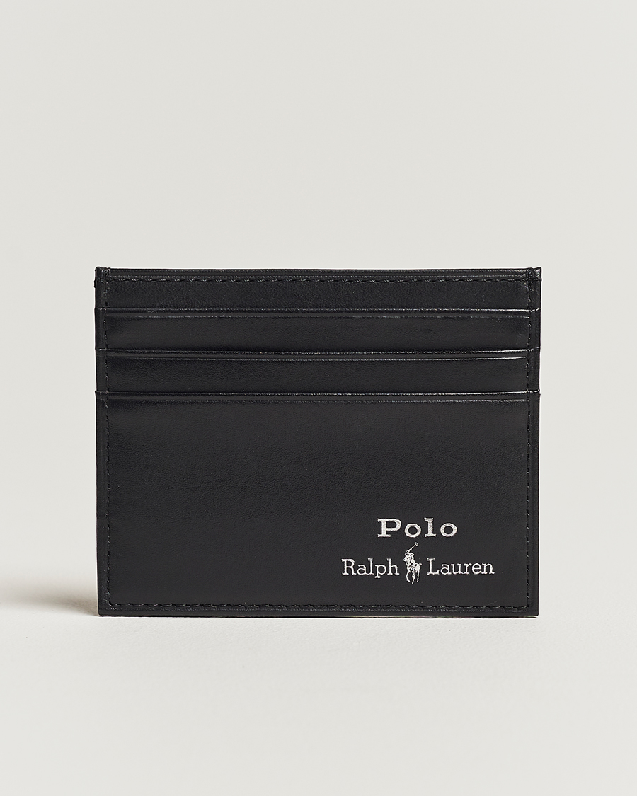Herr |  | Polo Ralph Lauren | Smooth Leather Credit Card Case Black