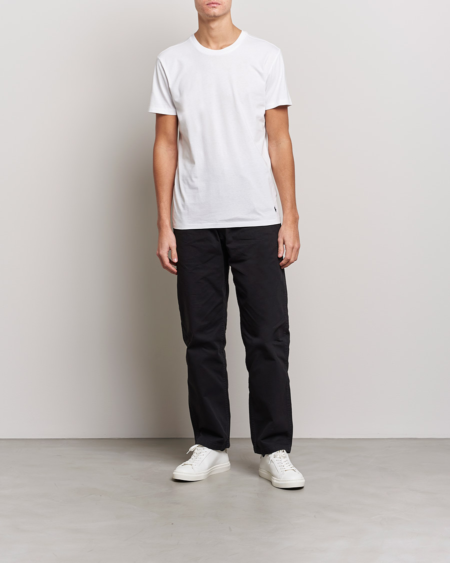 Herr | Kortärmade t-shirts | Polo Ralph Lauren | 3-Pack Crew Neck Tee White/Black/Andover Heather