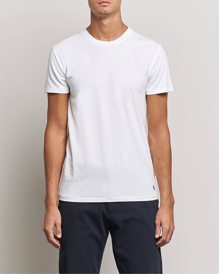 Herr | T-Shirts | Polo Ralph Lauren | 3-Pack Crew Neck T-Shirt Navy/Charcoal/White