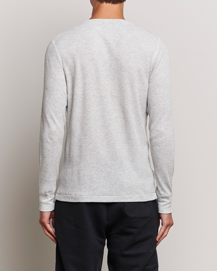 Herr | T-Shirts | Polo Ralph Lauren | Waffle Long Sleeve Crew Neck English Heather