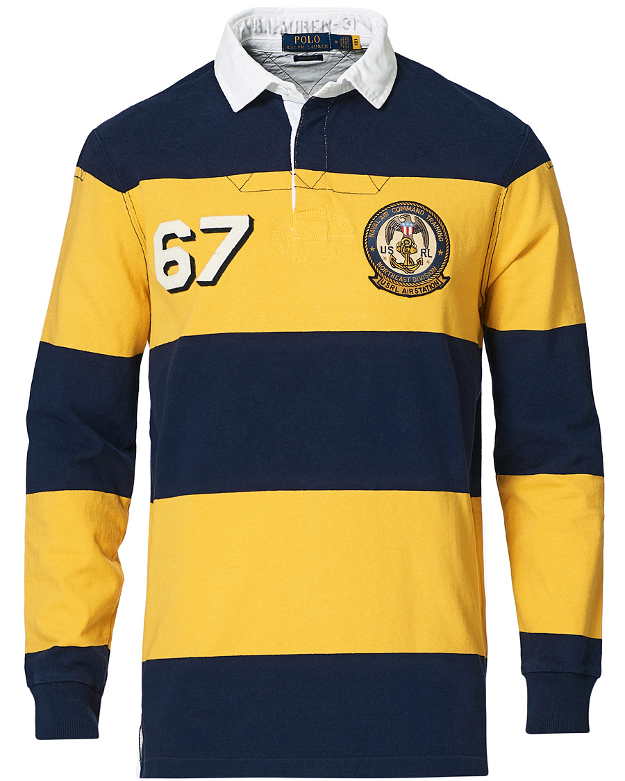 Herr | Tröjor | Polo Ralph Lauren | Rugger Navy/Yellow