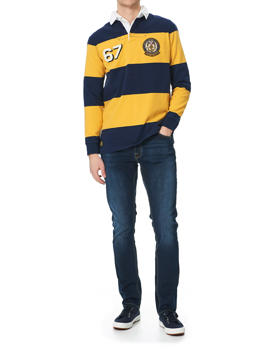 Herr | Tröjor | Polo Ralph Lauren | Rugger Navy/Yellow