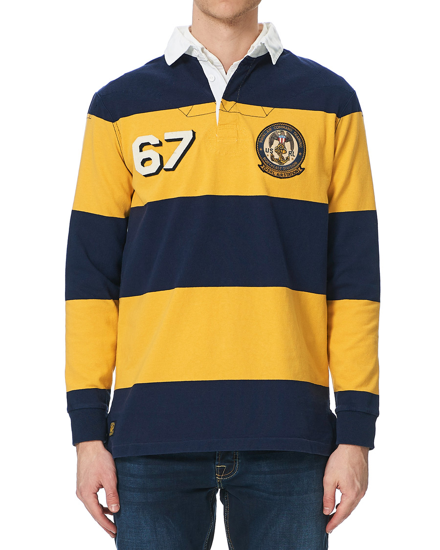 Herr | Tröjor | Polo Ralph Lauren | Rugger Navy/Yellow