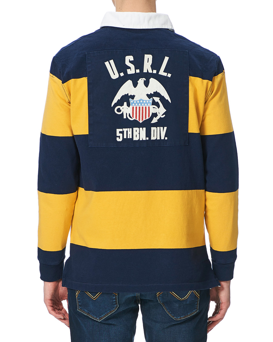 Herr | Tröjor | Polo Ralph Lauren | Rugger Navy/Yellow