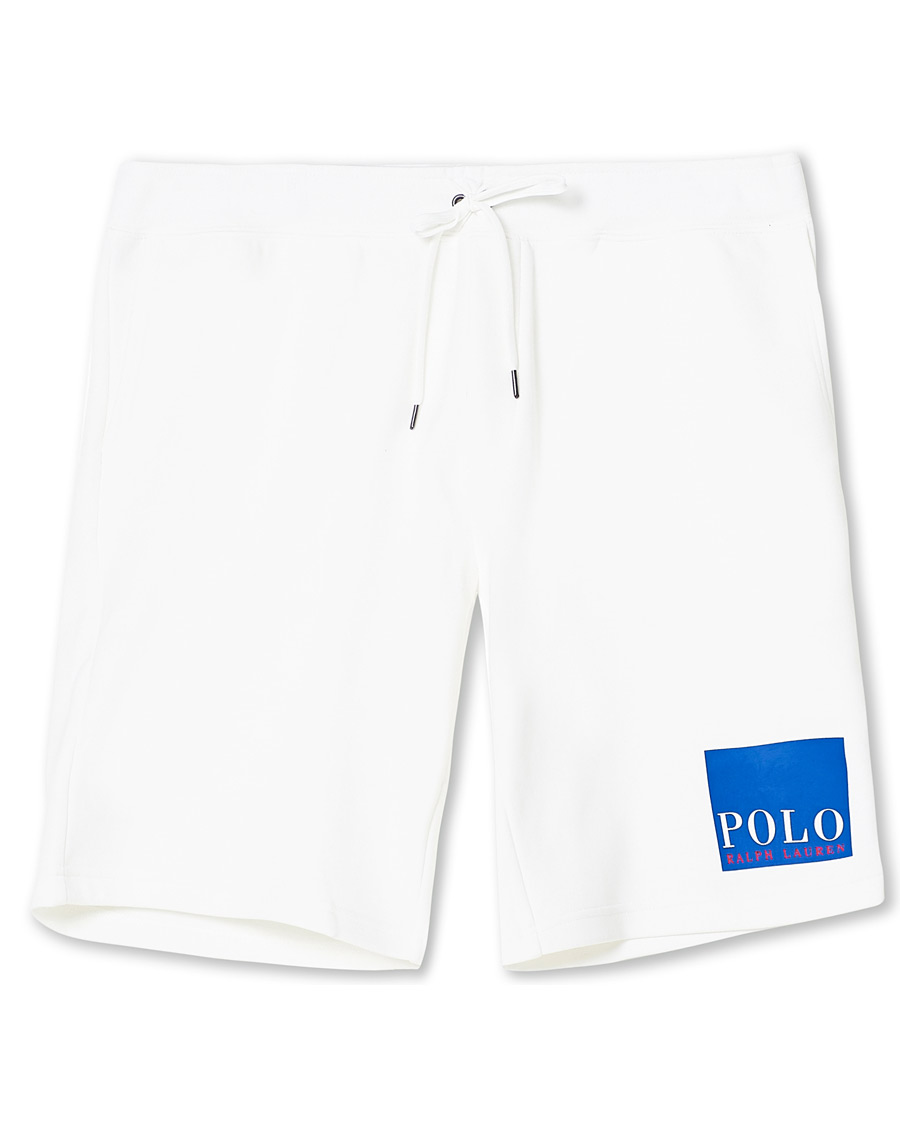 Herr | Shorts | Polo Ralph Lauren | Box Logo Sweatshorts White
