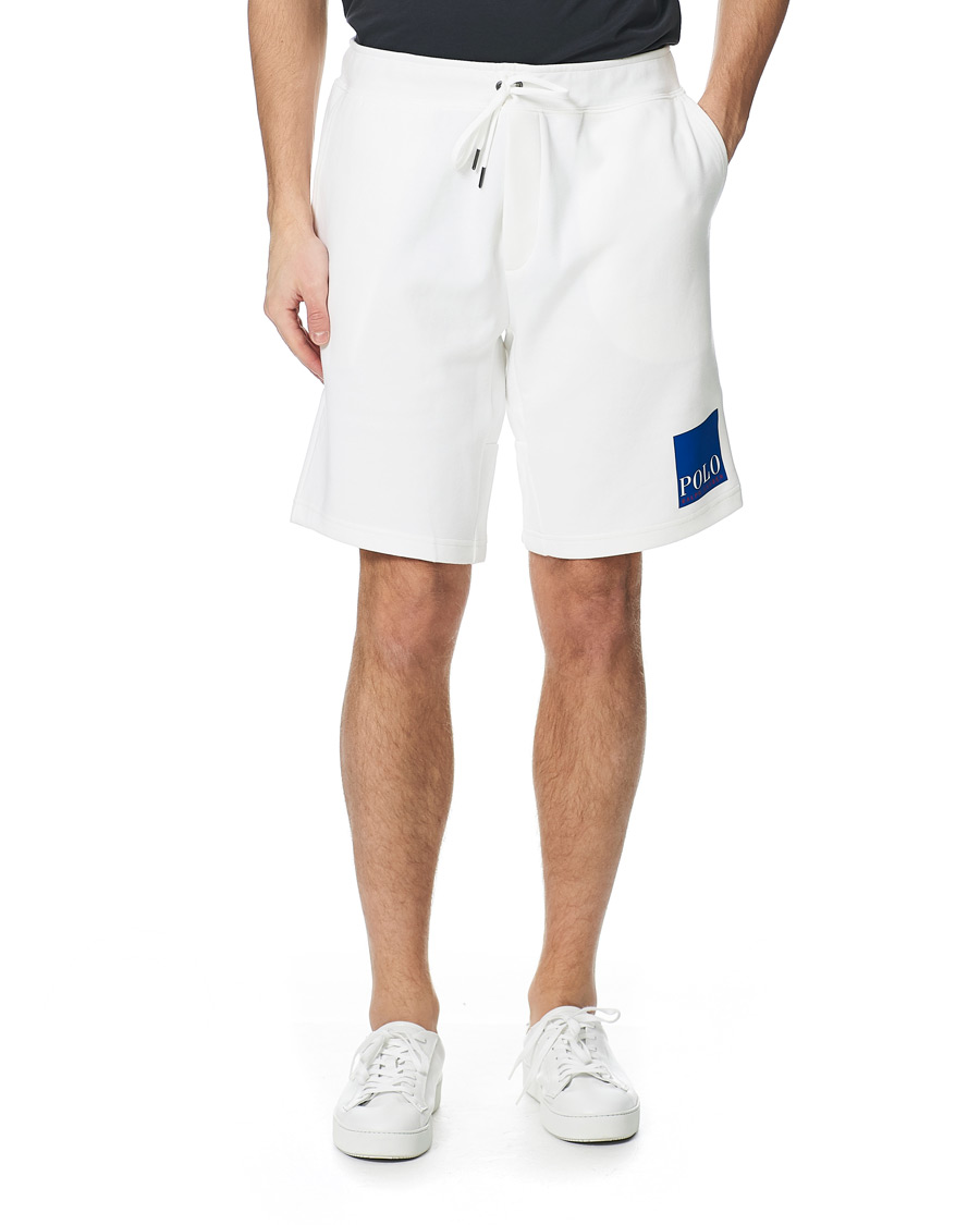 Herr | Shorts | Polo Ralph Lauren | Box Logo Sweatshorts White