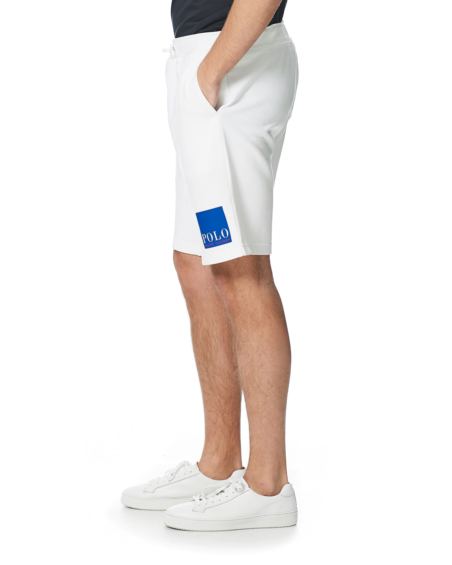 Herr | Shorts | Polo Ralph Lauren | Box Logo Sweatshorts White