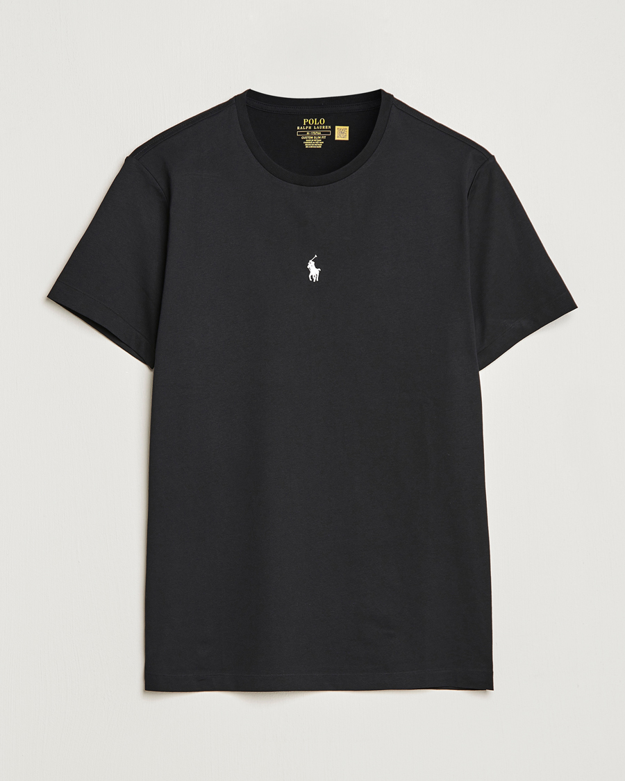 Herr | T-Shirts | Polo Ralph Lauren | Chest Crew Neck Tee Black