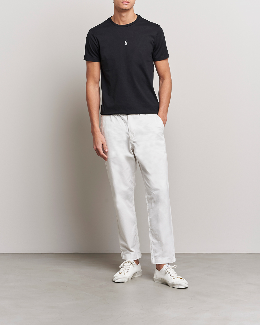 Herr | T-Shirts | Polo Ralph Lauren | Chest Crew Neck Tee Black