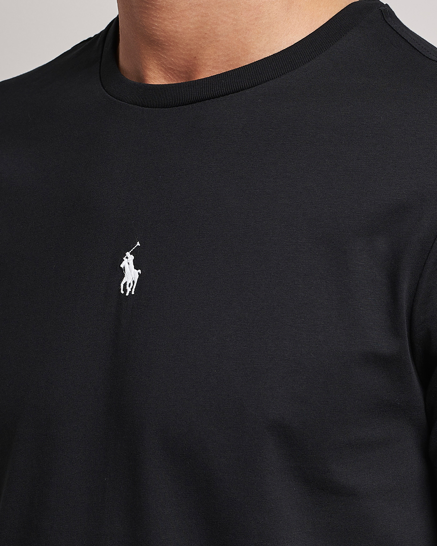 Herr | T-Shirts | Polo Ralph Lauren | Chest Crew Neck Tee Black
