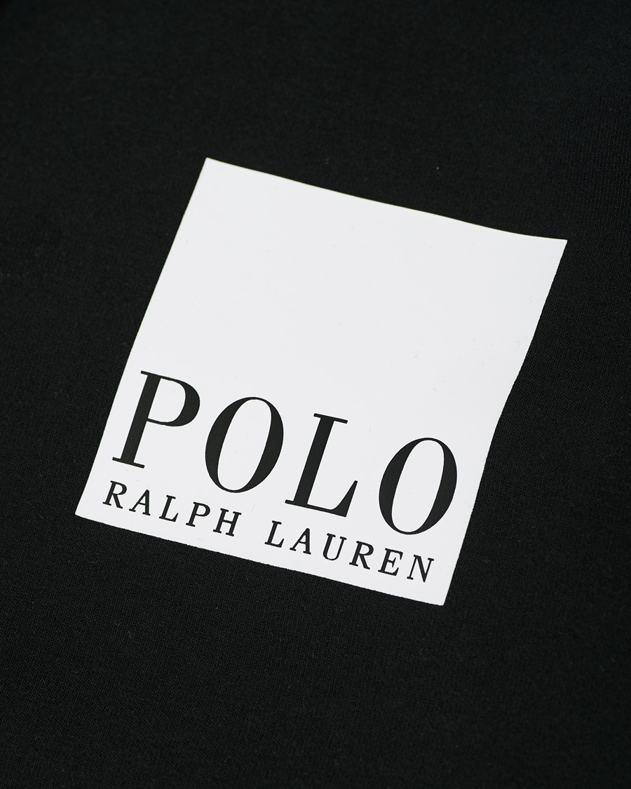 Herr | Tröjor | Polo Ralph Lauren | Box Logo Backprint Full Zip Hoodie Black