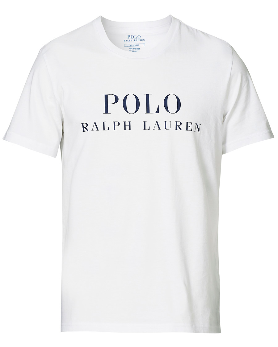 Herr | T-Shirts | Polo Ralph Lauren | Logo Crew Neck Tee White
