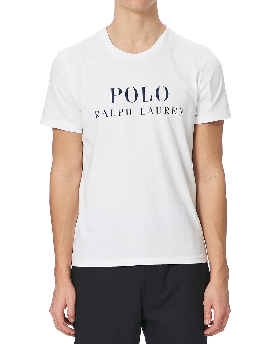 Herr | T-Shirts | Polo Ralph Lauren | Logo Crew Neck Tee White