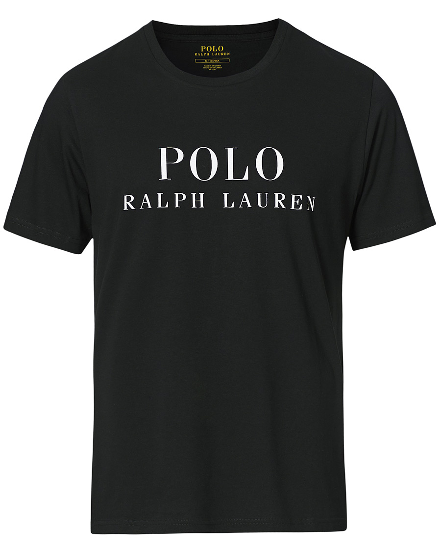 Herr | T-Shirts | Polo Ralph Lauren | Logo Crew Neck Tee Black