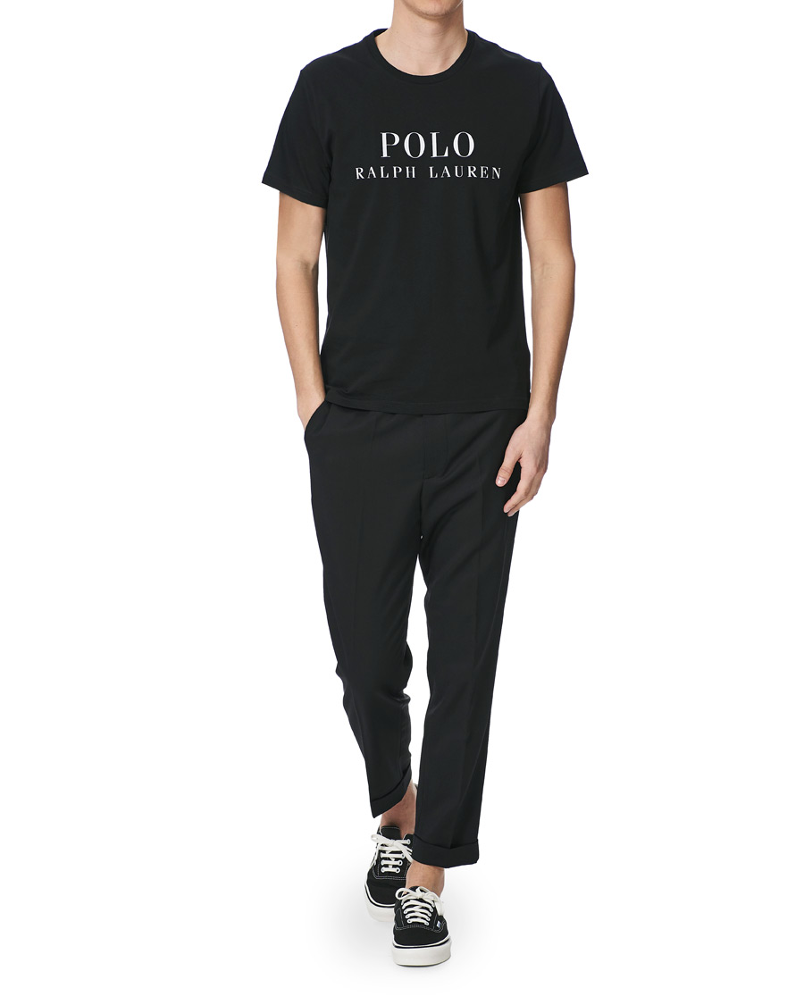 Herr | T-Shirts | Polo Ralph Lauren | Logo Crew Neck Tee Black
