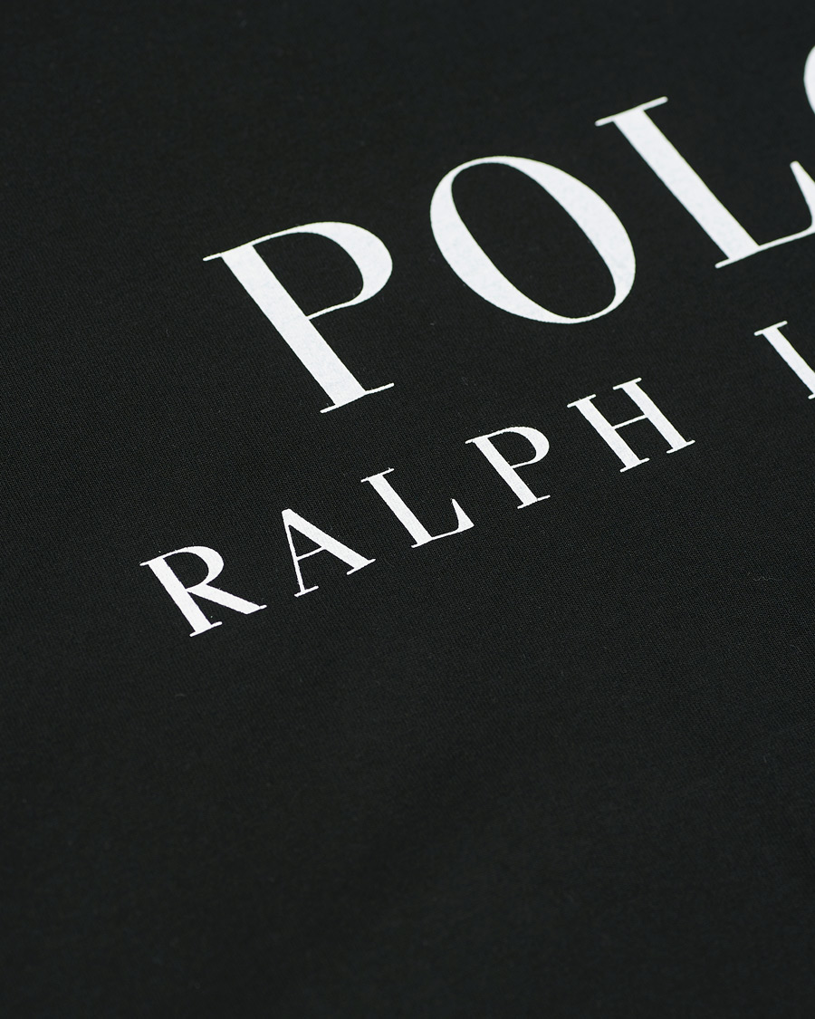 Herr | T-Shirts | Polo Ralph Lauren | Logo Crew Neck Tee Black