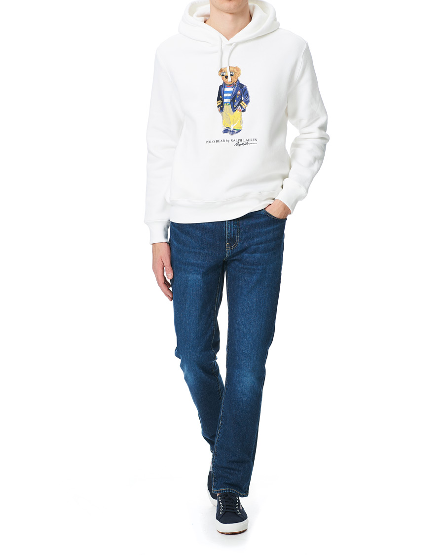 Herr | Tröjor | Polo Ralph Lauren | Bear Hoodie White
