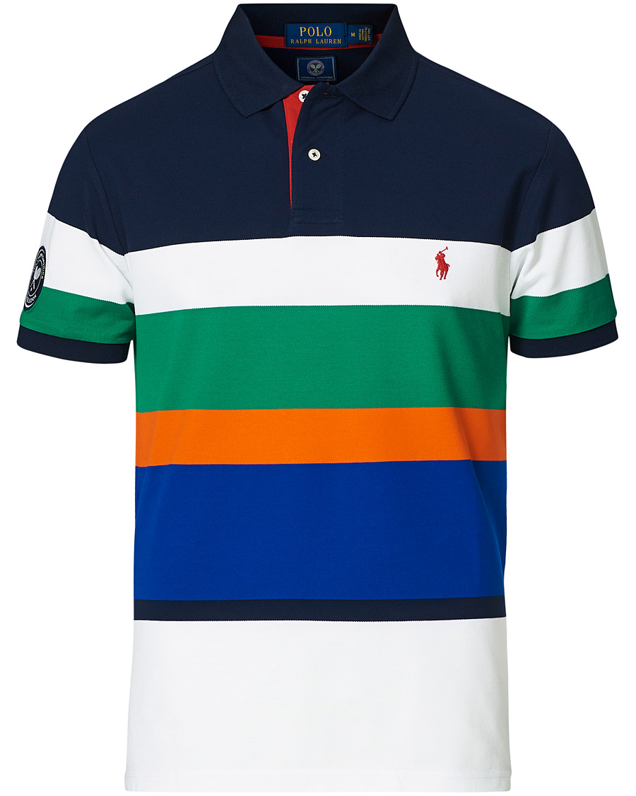 Herr | Pikéer | Polo Ralph Lauren | Wimbledon Custom Slim Fit Stretch Mesh Polo Multi