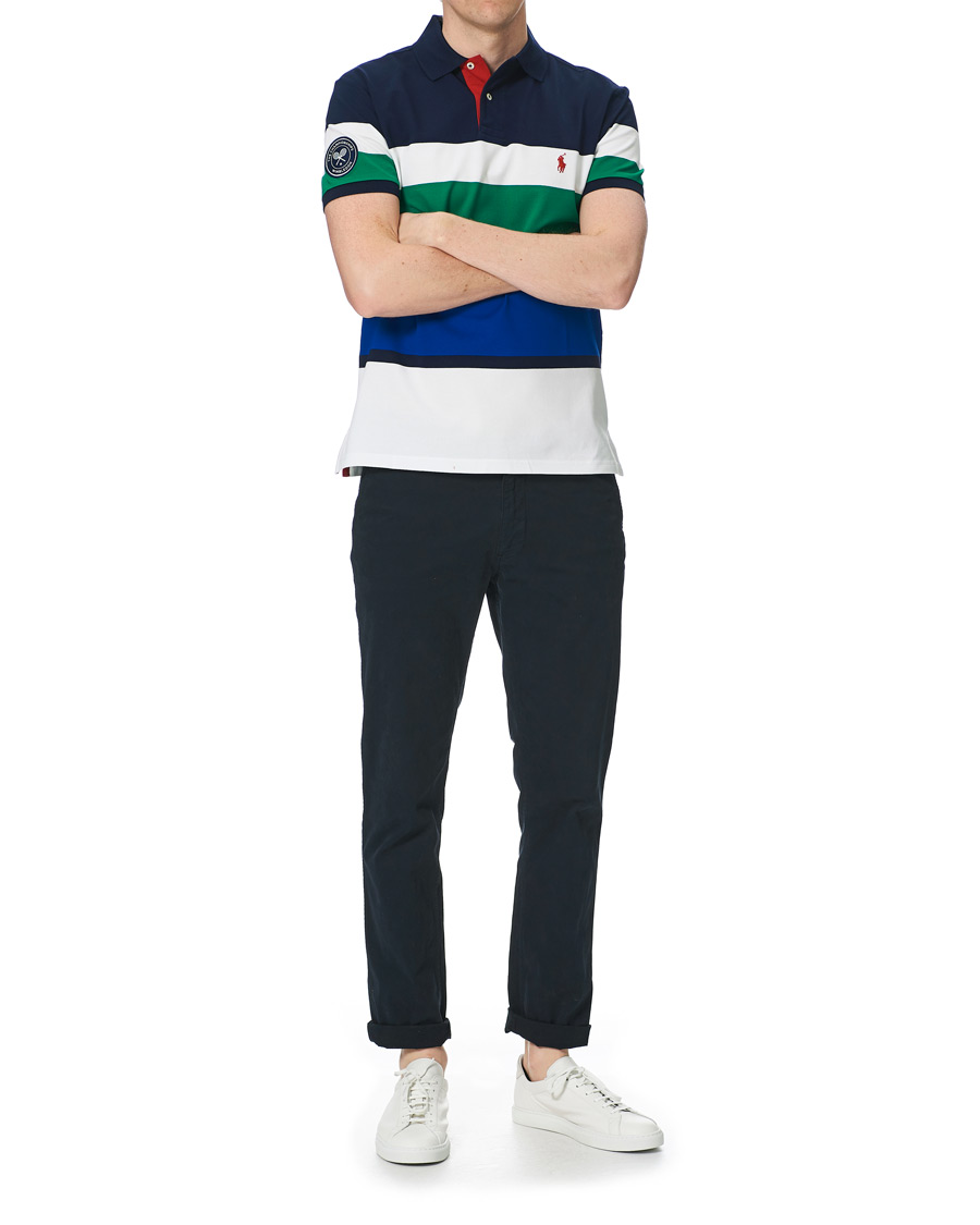 Herr | Pikéer | Polo Ralph Lauren | Wimbledon Custom Slim Fit Stretch Mesh Polo Multi