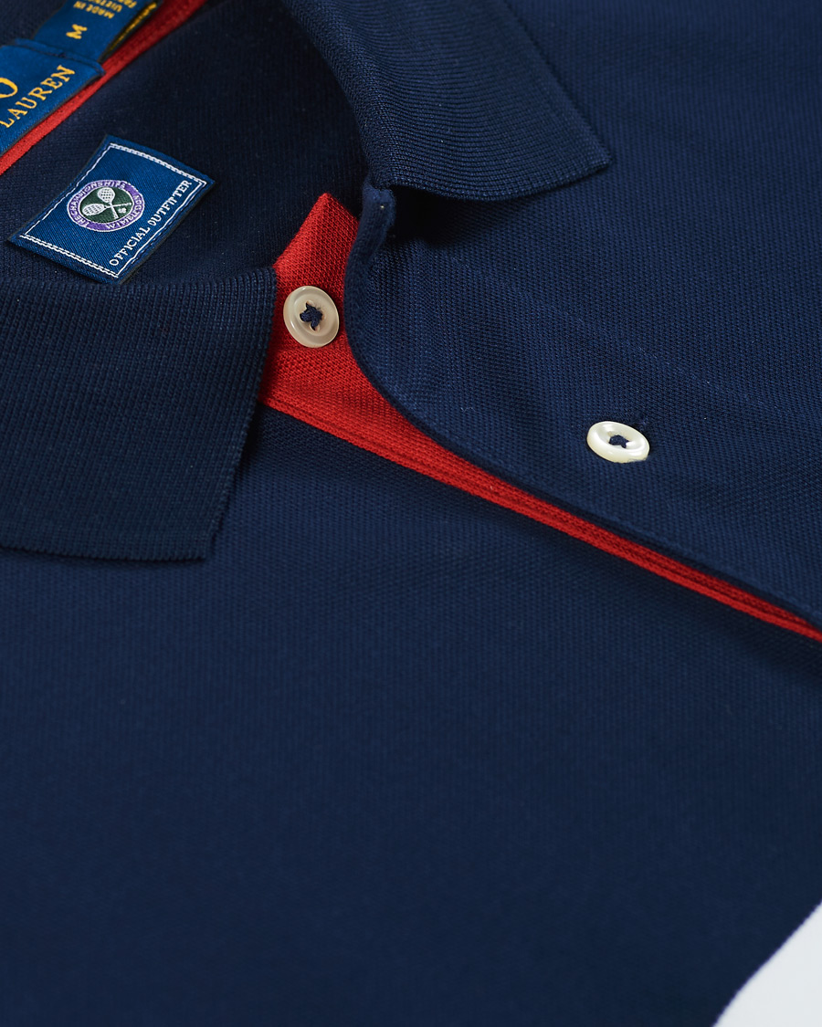 Herr | Pikéer | Polo Ralph Lauren | Wimbledon Custom Slim Fit Stretch Mesh Polo Multi