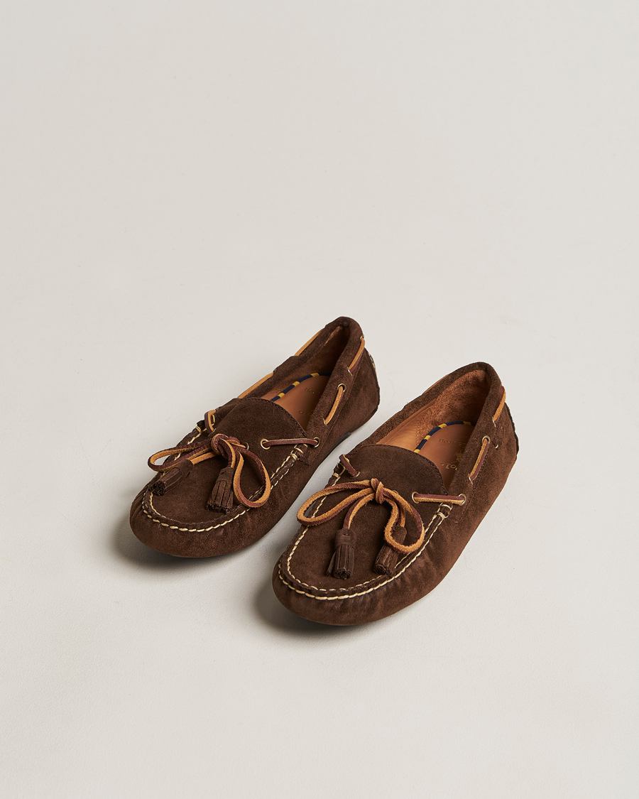 Herr | Polo Ralph Lauren Anders Suede Driving Shoe Chocolate Brown | Polo Ralph Lauren | Anders Suede Driving Shoe Chocolate Brown