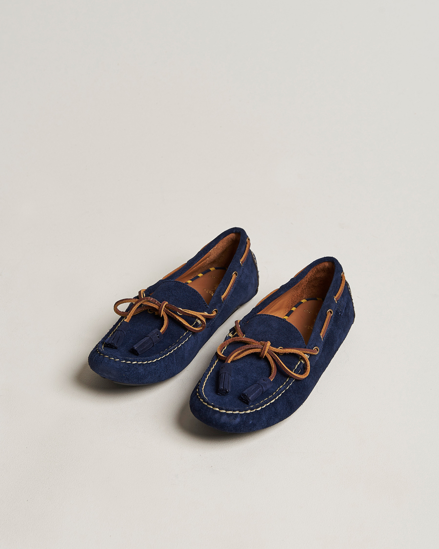 Herr | Loafers | Polo Ralph Lauren | Anders Suede Driving Shoe Navy