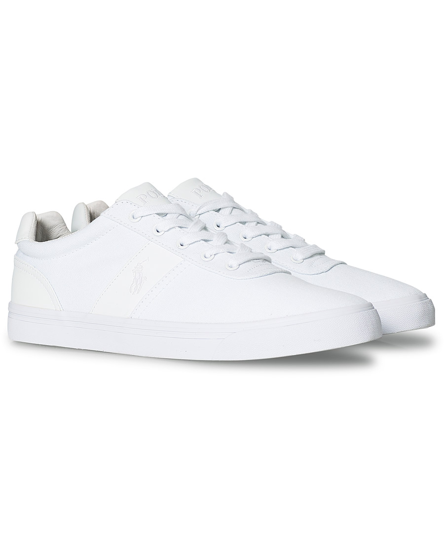 Herr | Polo Ralph Lauren Hanford Canvas Sneaker Pure White | Polo Ralph Lauren | Hanford Canvas Sneaker Pure White