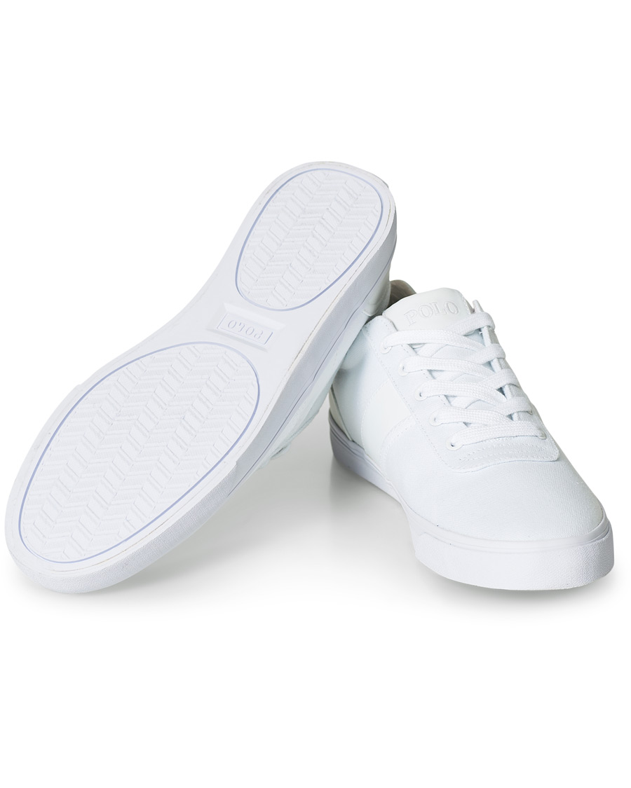 Herr | Polo Ralph Lauren Hanford Canvas Sneaker Pure White | Polo Ralph Lauren | Hanford Canvas Sneaker Pure White