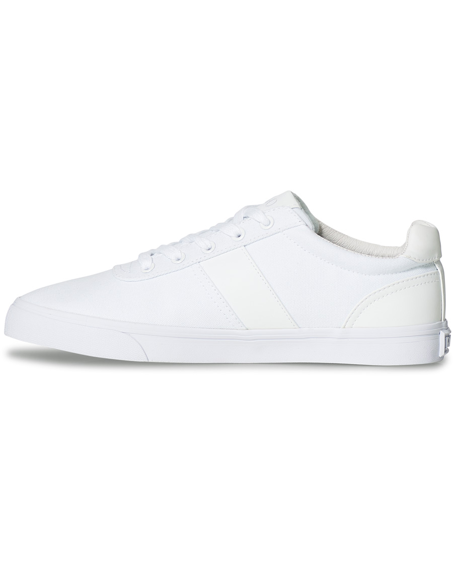 Herr | Polo Ralph Lauren Hanford Canvas Sneaker Pure White | Polo Ralph Lauren | Hanford Canvas Sneaker Pure White
