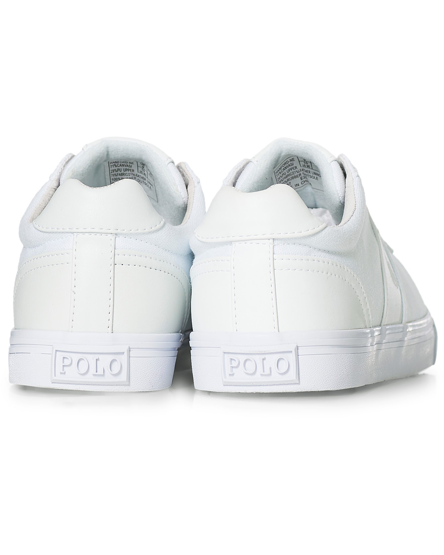 Herr | Polo Ralph Lauren Hanford Canvas Sneaker Pure White | Polo Ralph Lauren | Hanford Canvas Sneaker Pure White