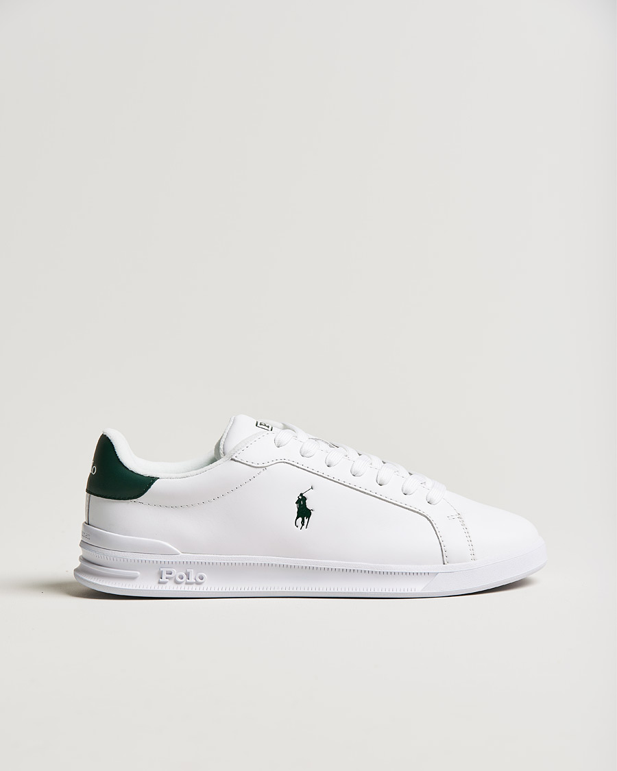 Herr | Sneakers | Polo Ralph Lauren | Heritage Court Sneakers White/College Green