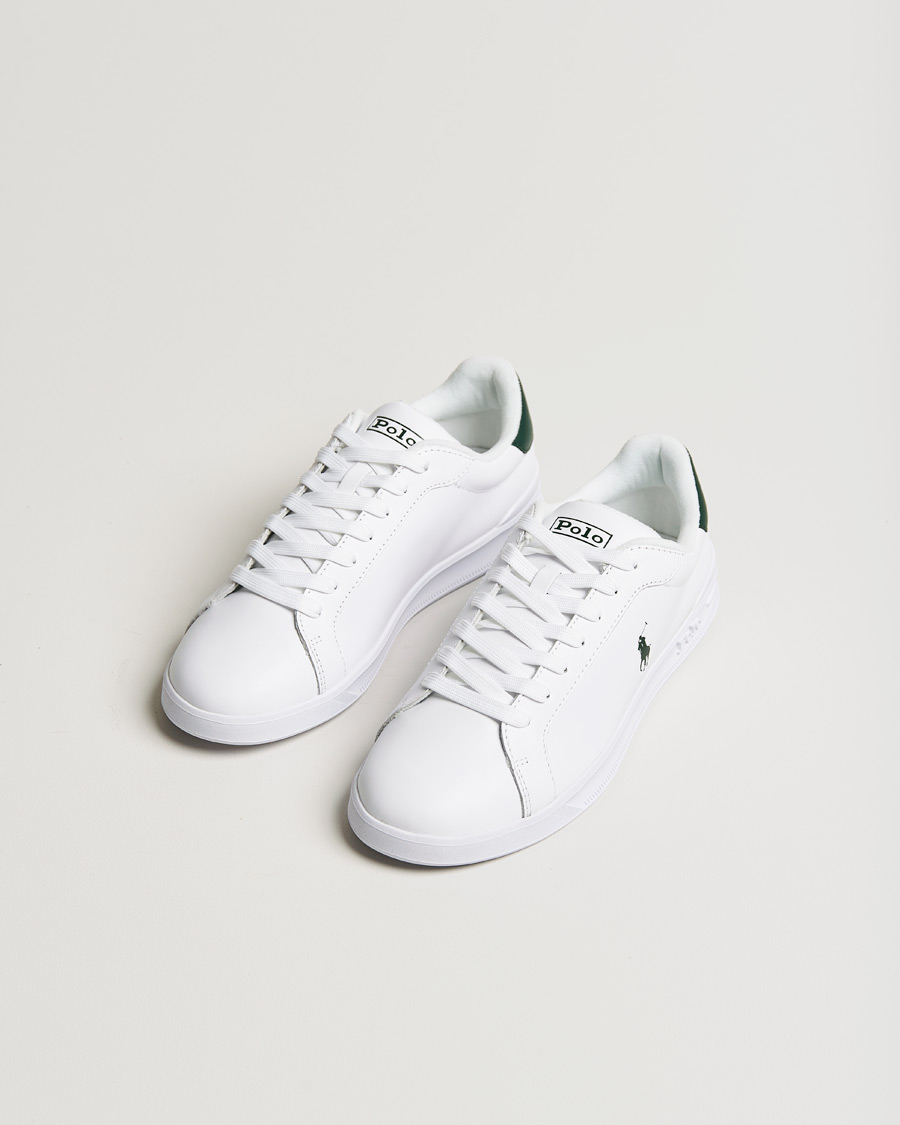 Herr |  | Polo Ralph Lauren | Heritage Court Sneaker White/College Green