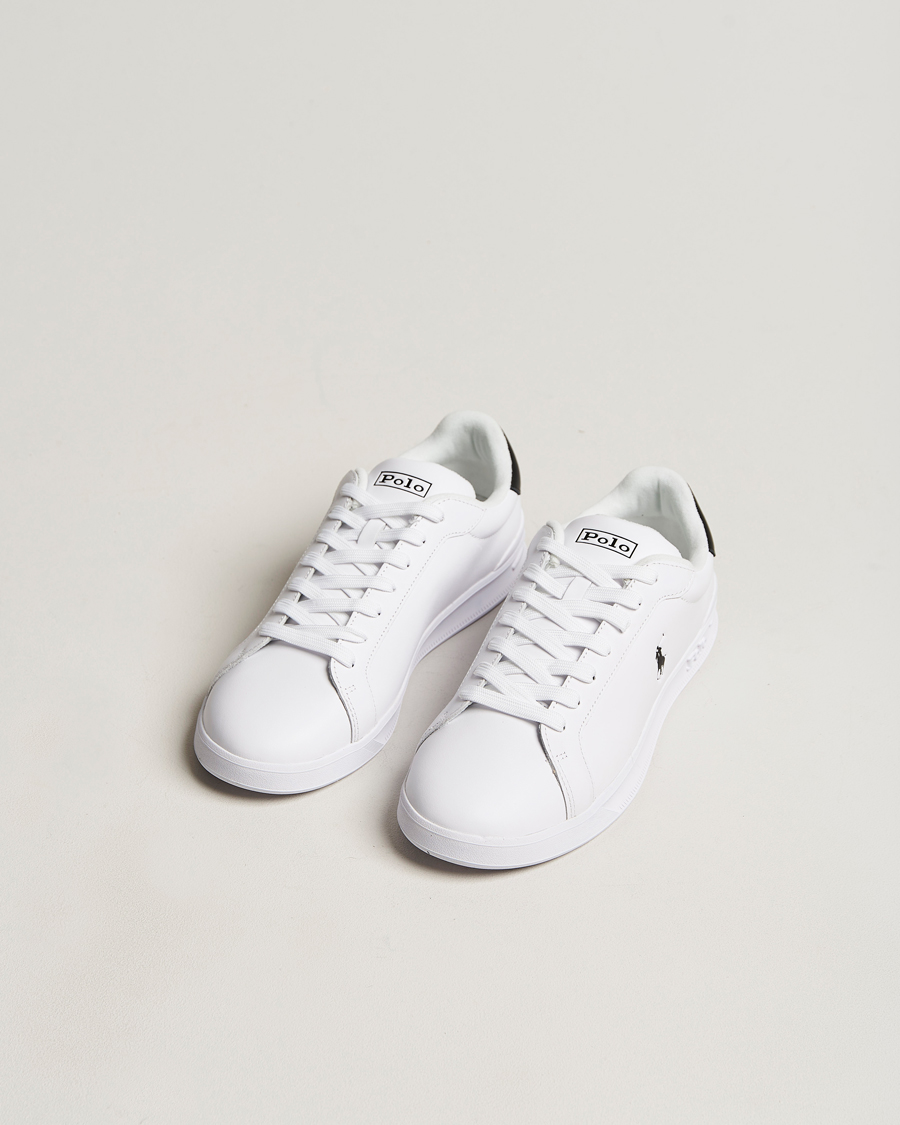 Herr | Sneakers | Polo Ralph Lauren | Heritage Court Sneaker White/Black
