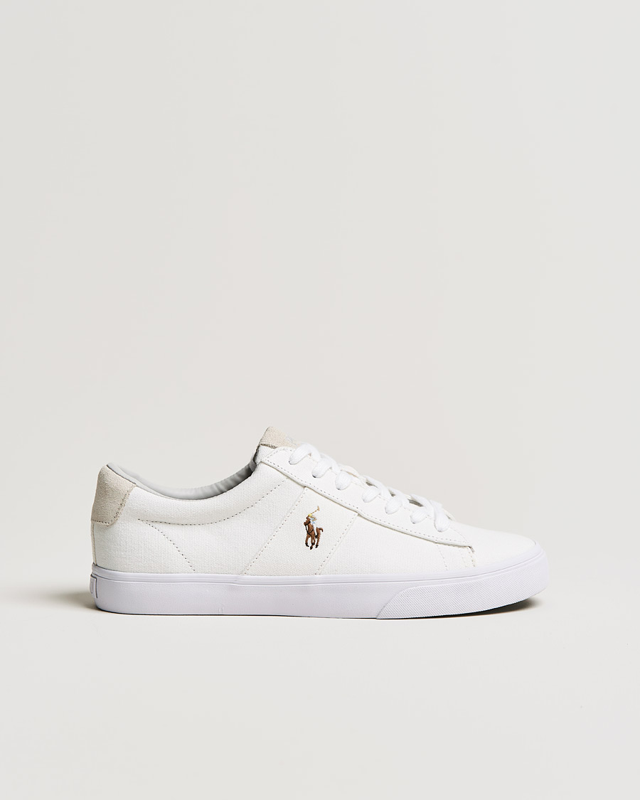 Herr | Sneakers | Polo Ralph Lauren | Sayer Canvas Sneakers White