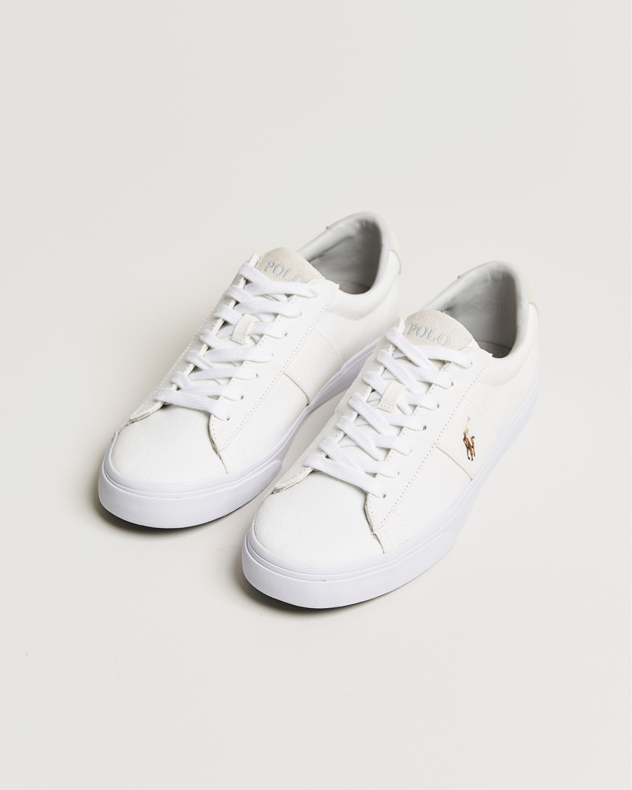 Herr | Sneakers | Polo Ralph Lauren | Sayer Canvas Sneakers White