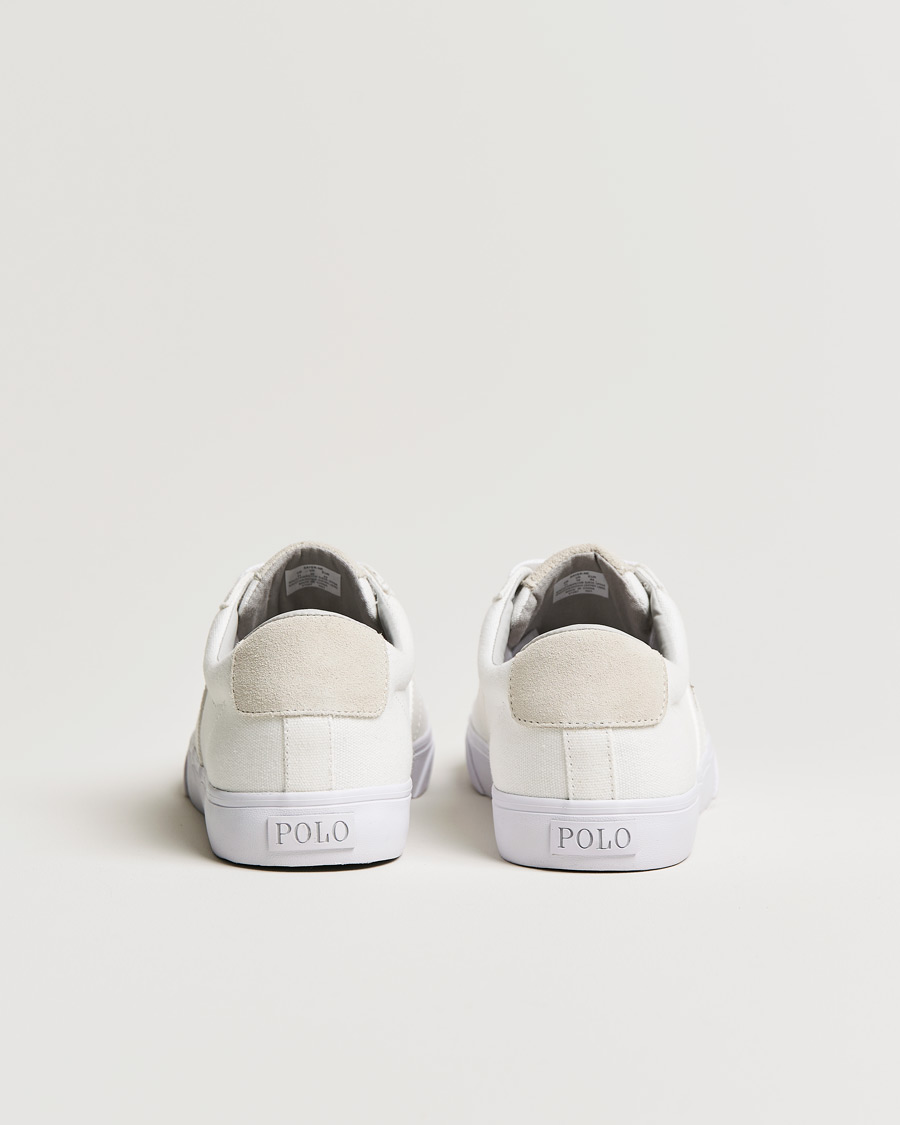 Herr | Sneakers | Polo Ralph Lauren | Sayer Canvas Sneakers White