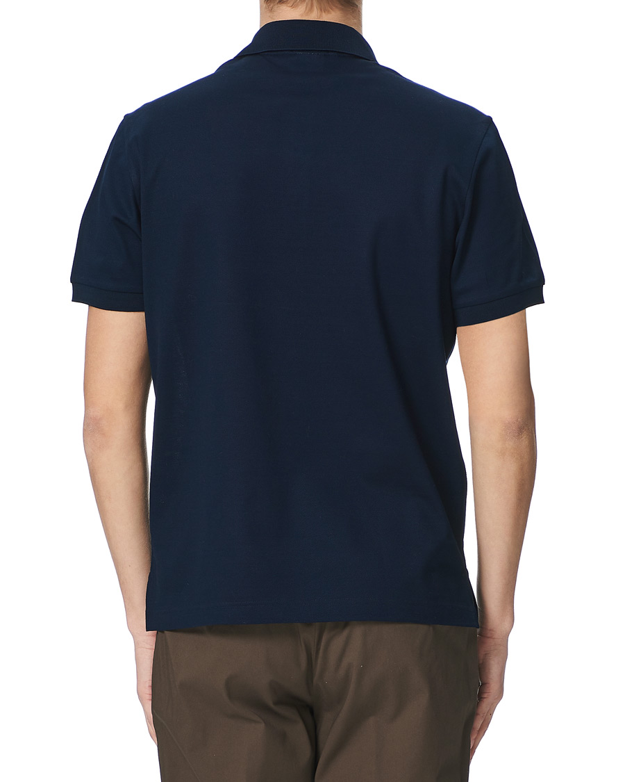 Herr | Pikéer | Brioni | Contrast Placket Polo Piquet Navy