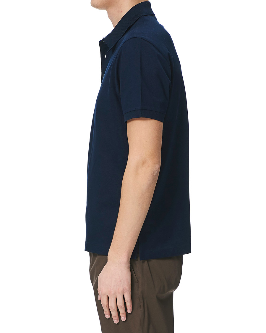 Herr | Pikéer | Brioni | Contrast Placket Polo Piquet Navy