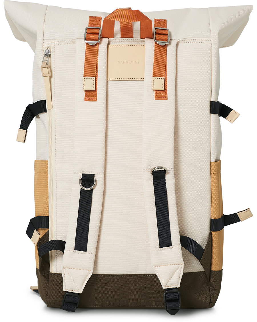 Herr | Sandqvist Bernt Cordura Eco Made Roll Top Backpack Multi | Sandqvist | Bernt Cordura Eco Made Roll Top Backpack Multi