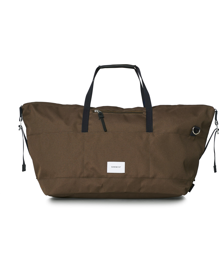 Herr | Sandqvist Milton Cordura Weekend Bag Olive | Sandqvist | Milton Cordura Weekend Bag Olive