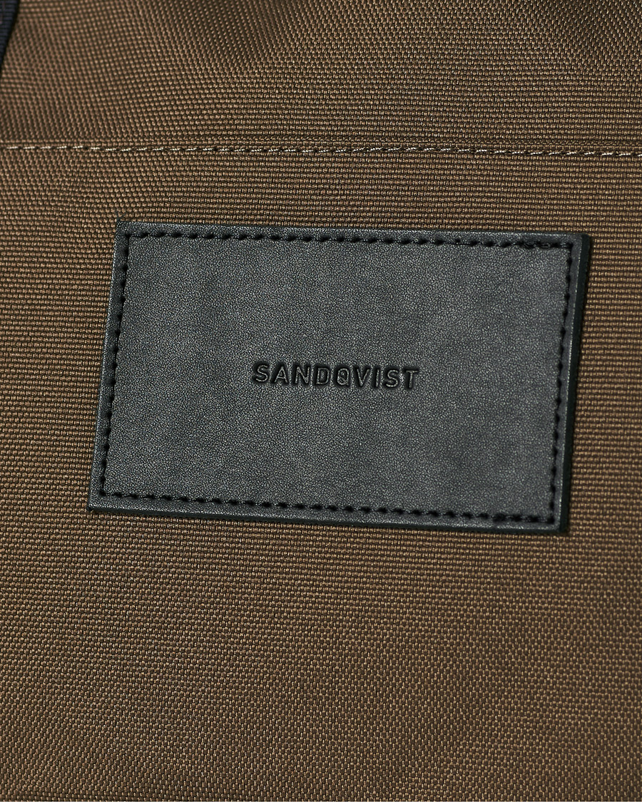 Herr | Sandqvist Milton Cordura Weekend Bag Olive | Sandqvist | Milton Cordura Weekend Bag Olive