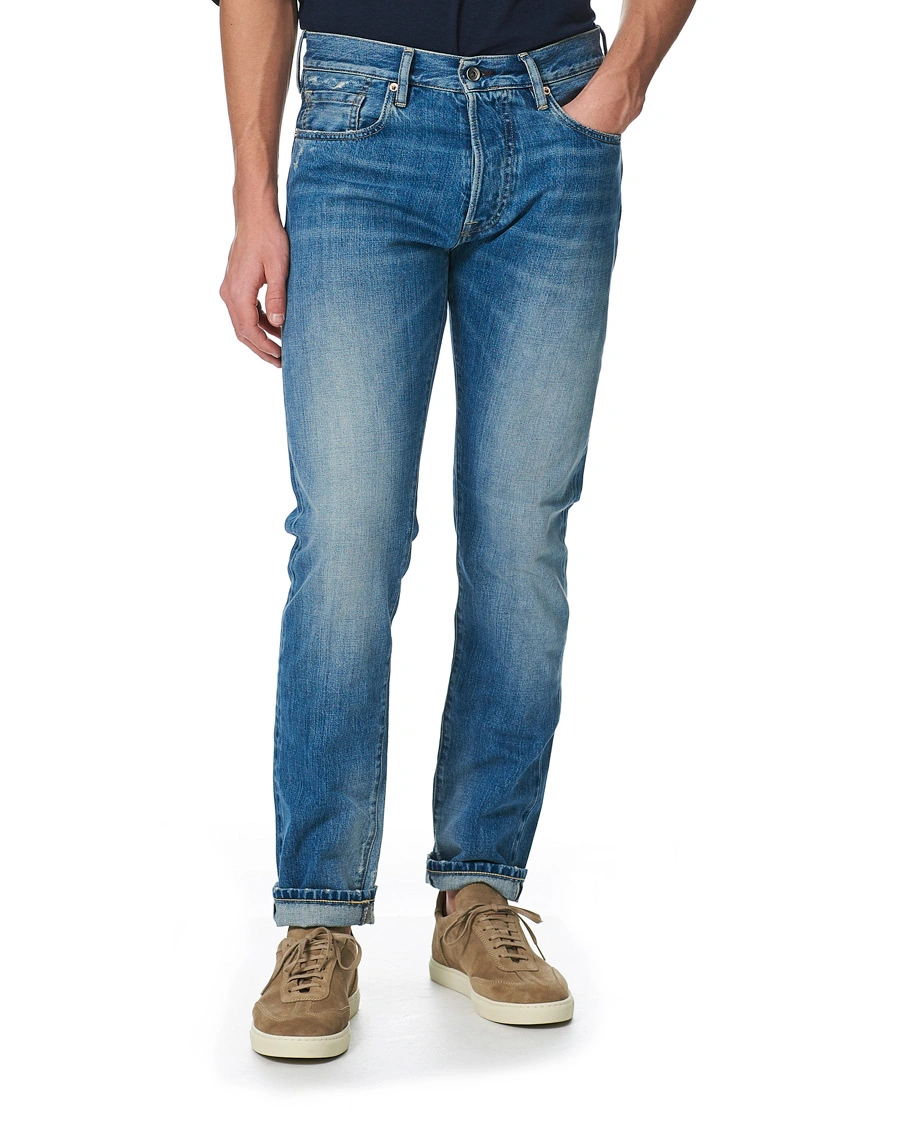 Herr | Jeans | C.O.F. Studio | M7 Tapered 13oz Kuroki Selvedge Jeans Vintage Wash