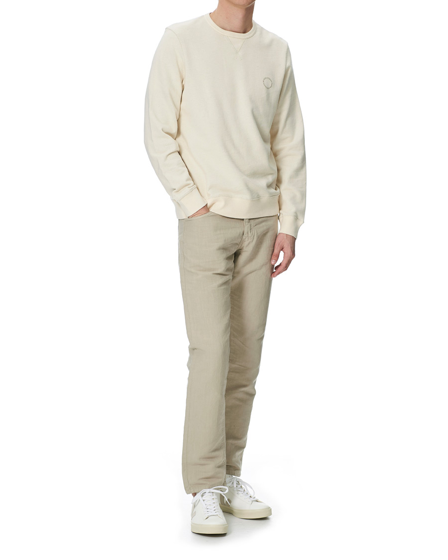 Herr | Byxor | C.O.F. Studio | M5 Straight Panama Trousers Kitt