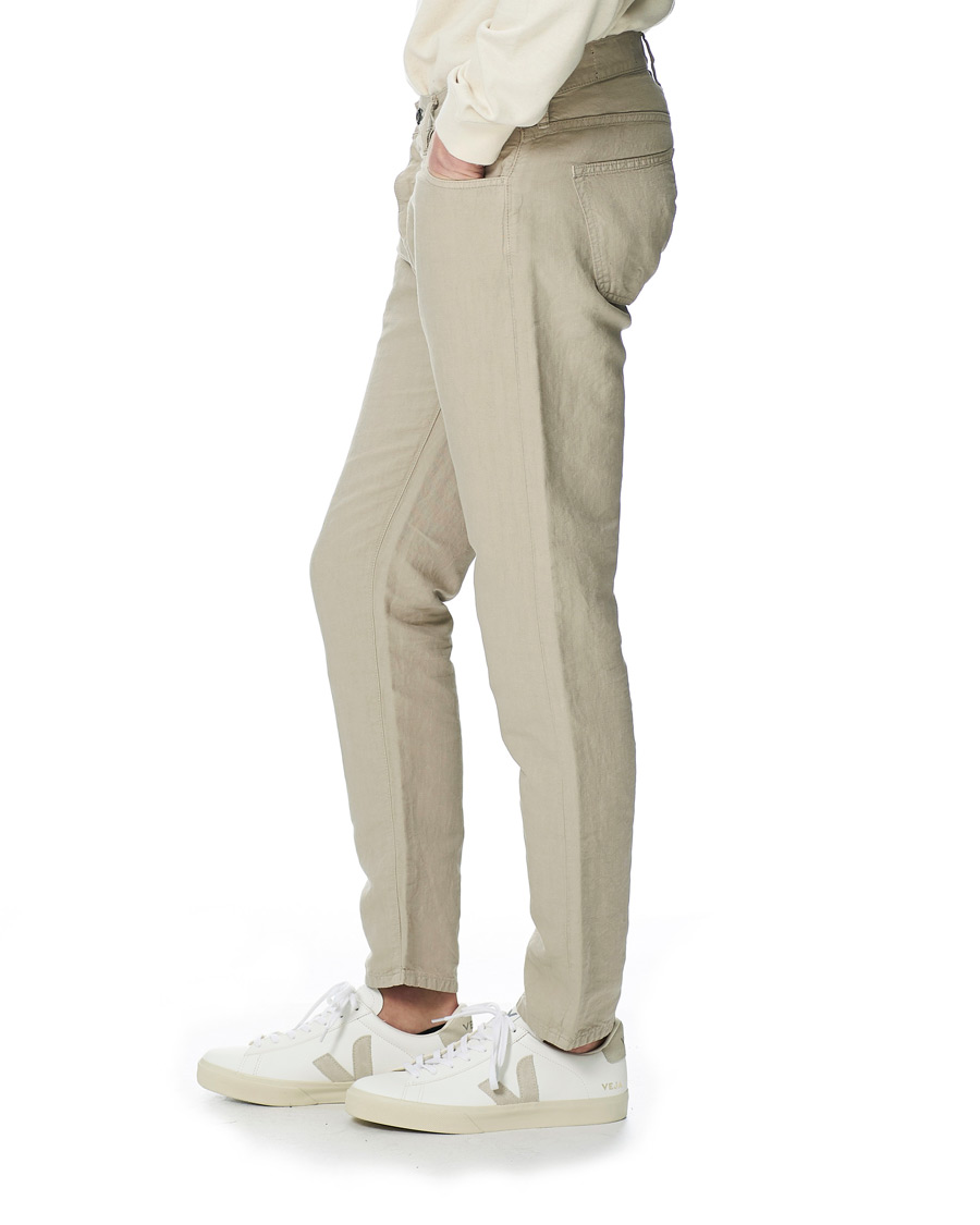 Herr | Byxor | C.O.F. Studio | M5 Straight Panama Trousers Kitt